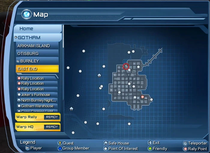 Part 6: Phobia's Darkness - map