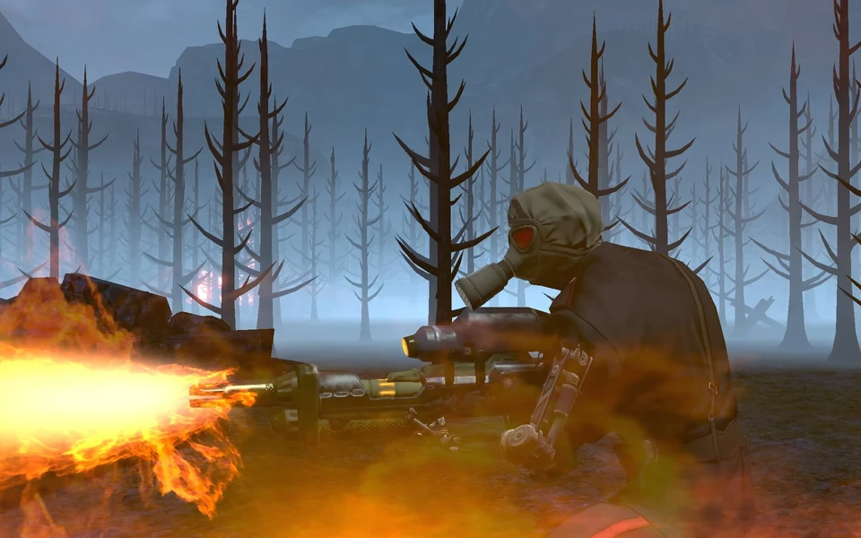 Ultimate Soldier with Flamethrower