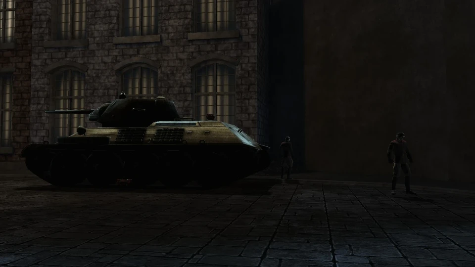 Tank Troopers getting out of Tank