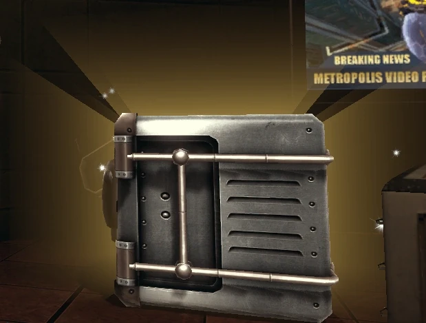 A safe.
