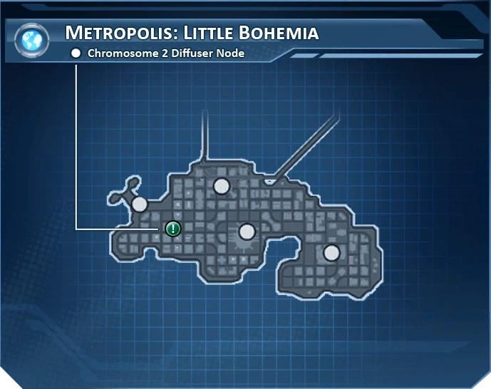 Part 2: Chromosome 2 Diffuser Node - map