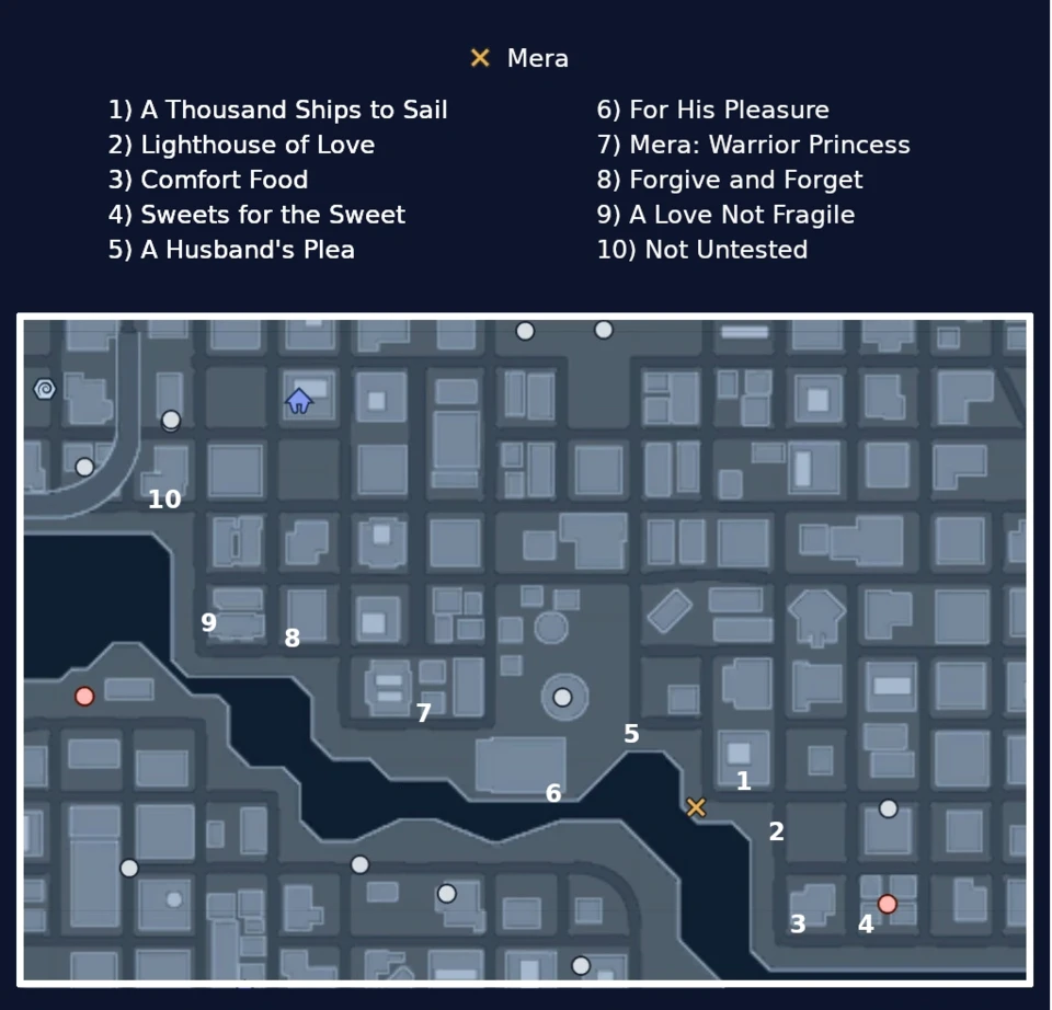 Map - Sea of Love