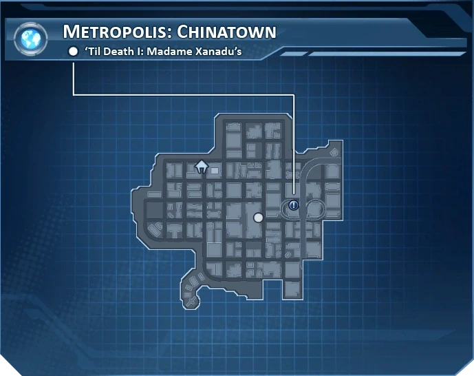 Part 3: Madame Xanadu's - map
