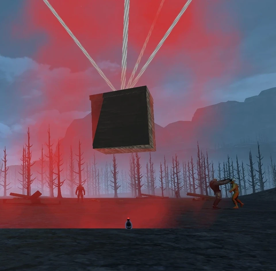 Supply Crate dropping