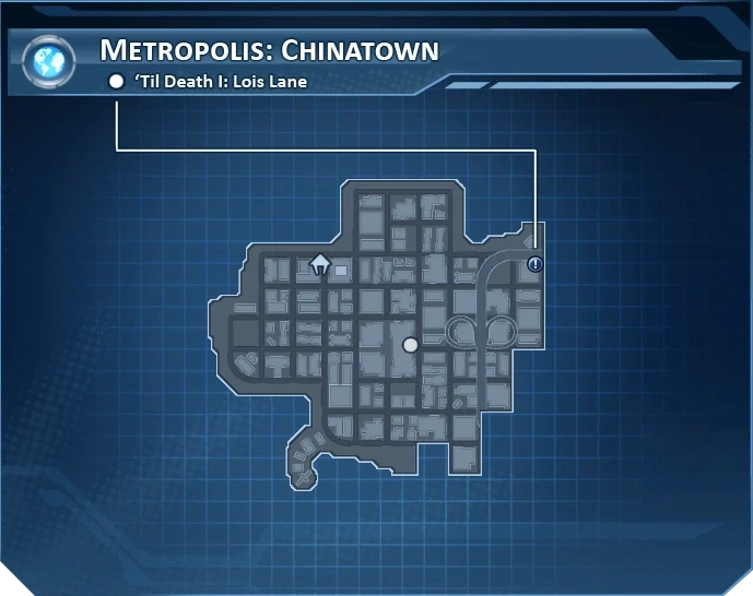 Part 2: Lois Lane - map