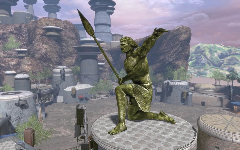 1) Kalmoran Statue