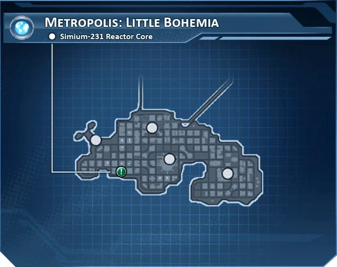 Part 4: Simium-231 Reactor Core - map
