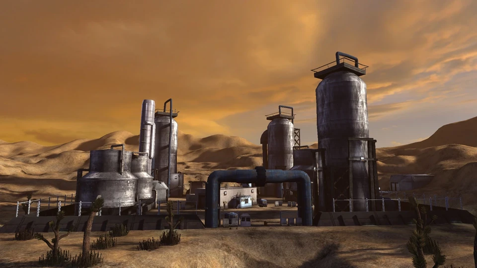 Fuel Depot in Time-Torn Area 51