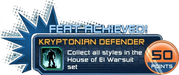 Feat - Kryptonian Defender