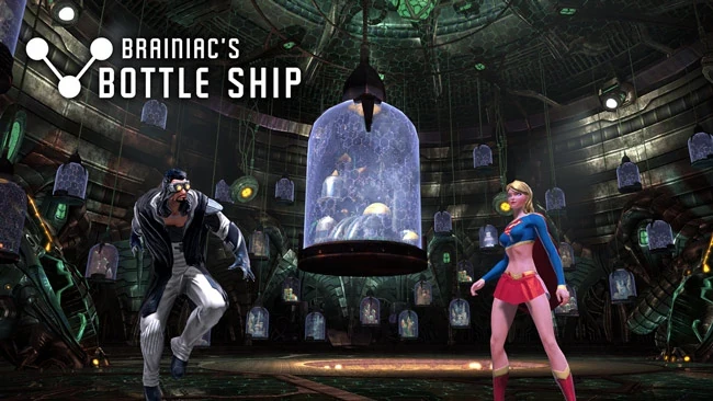 Brainiac's Bottle Ship