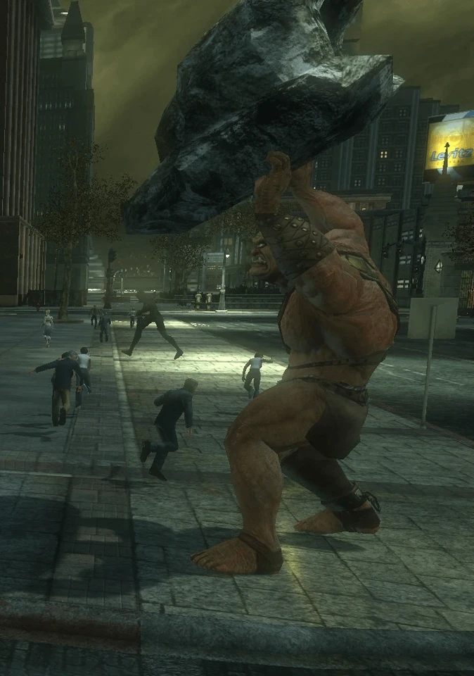 Lumbering Cyclops attacking