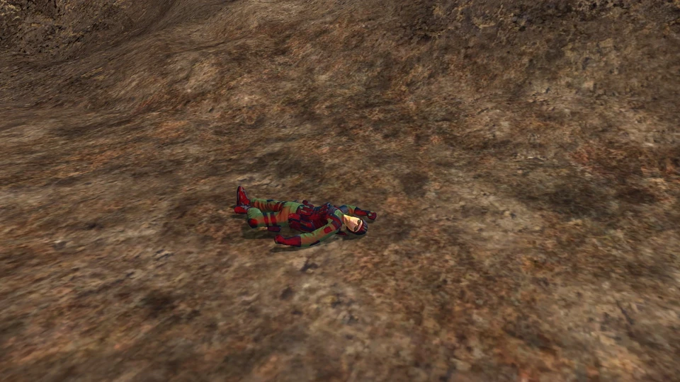 Injured Area 51 Soldier