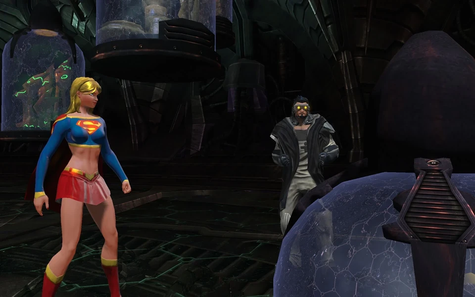 Supergirl and General Zod