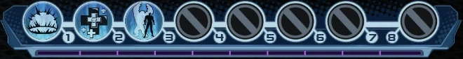 The default action bar of Beautiful Betty.