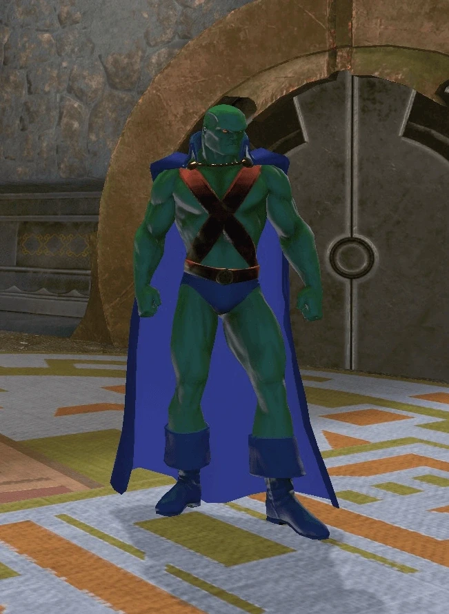 Martian Manhunter in the Safezone