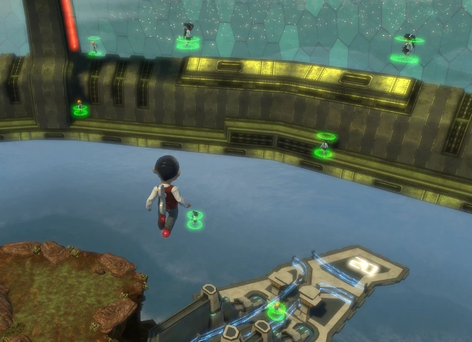Attacking Toyman's Air Rocket Squad forces