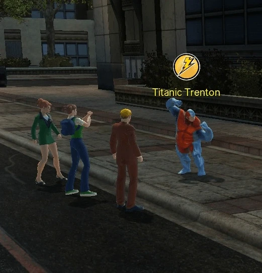 Titanic Trenton showing off