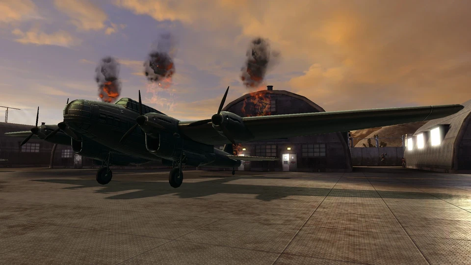 Plane - Heavily Damaged