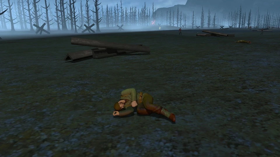 Injured Allied Commando