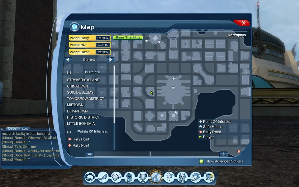 Location of the Quest giver (Lieutenant Coolidge)