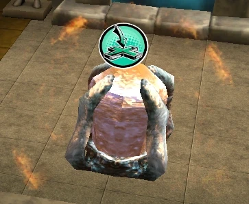 A flame of containment found.