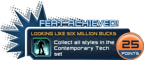 Feat - Looking like Six Million Bucks
