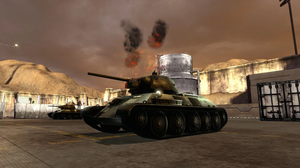 Tank - Partially Damaged
