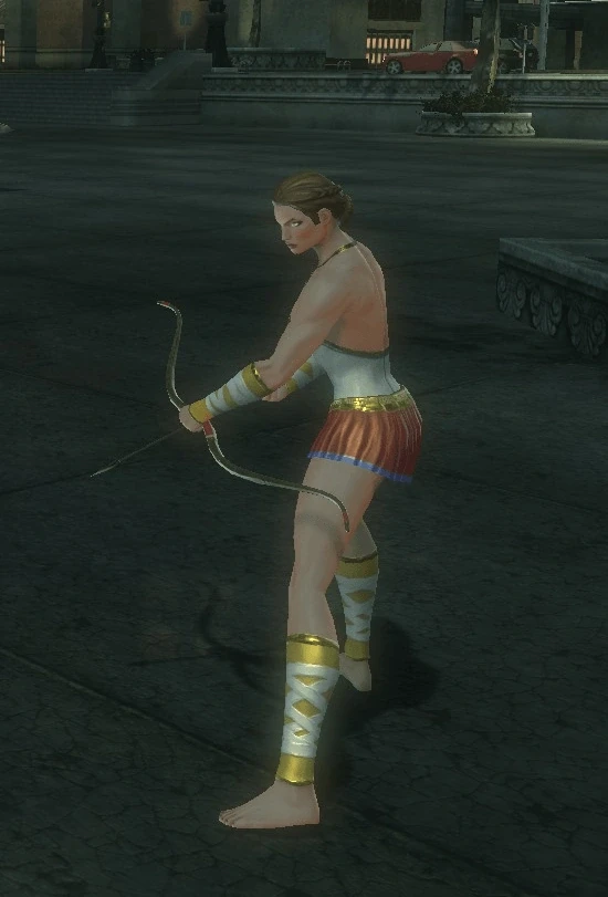Peltast Warrior at forward base