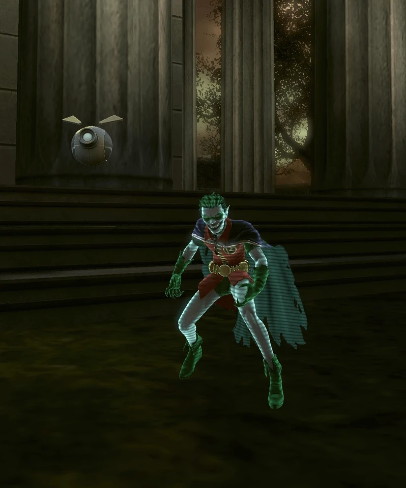Player disguised as Dark Robin