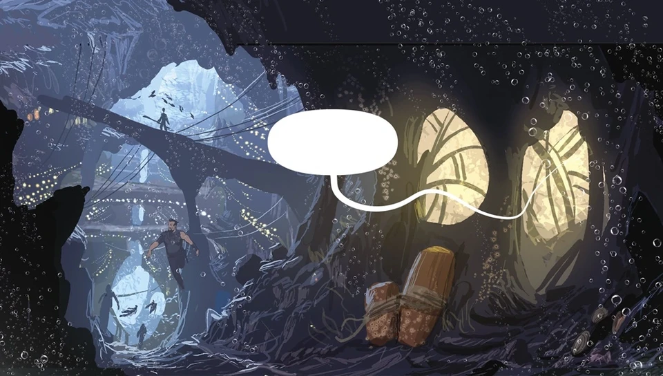 Interior art from Aquaman Vol 8 #25 (2017)