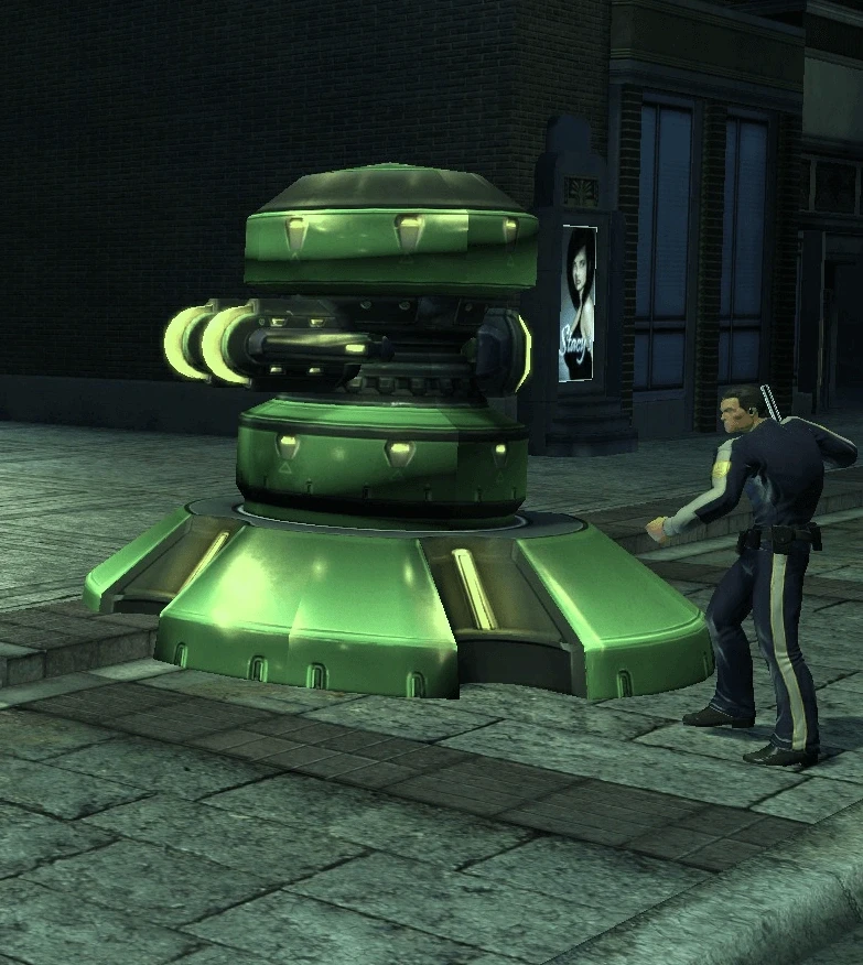 Activated LexCorp Turret