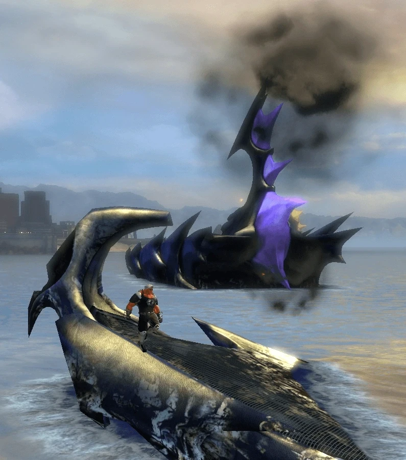 Sunken ship