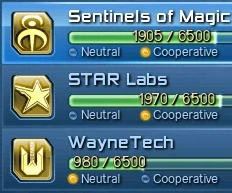 Hero Factions Renown