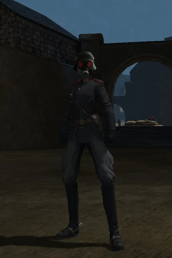 Player disguised as Savage Soldier