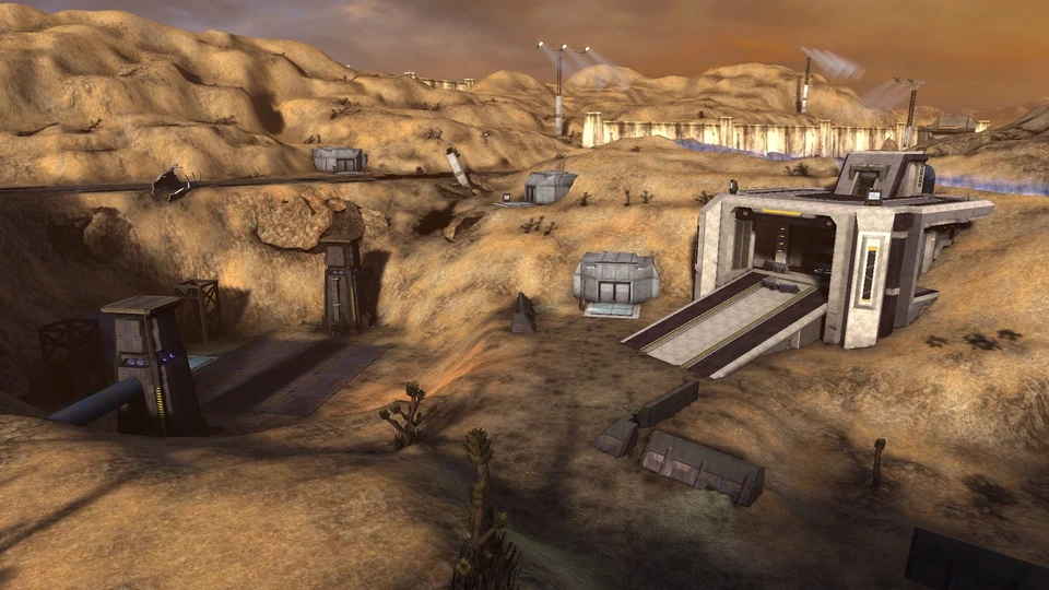 Brainiac Invasion Site in Time-Torn Area 51