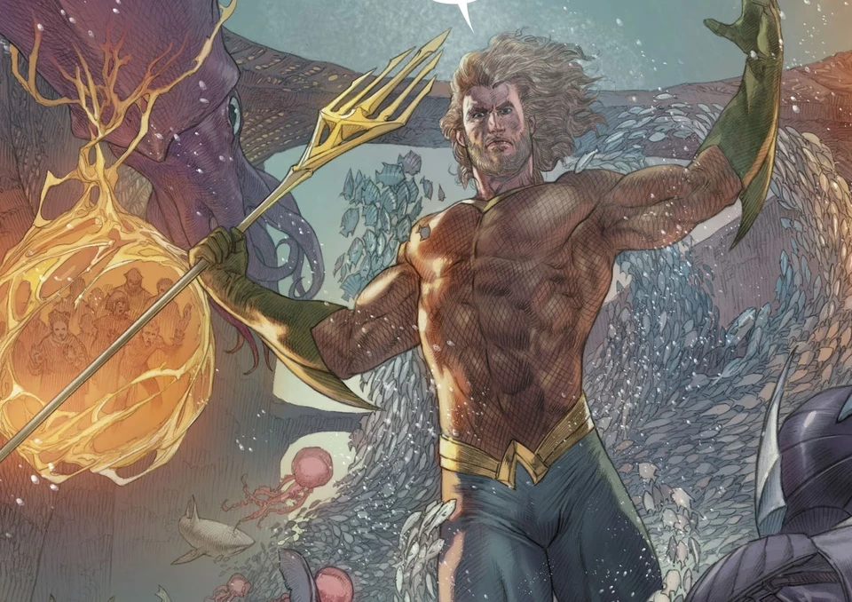 Interior art from Aquaman Vol 8 #31 (2018)