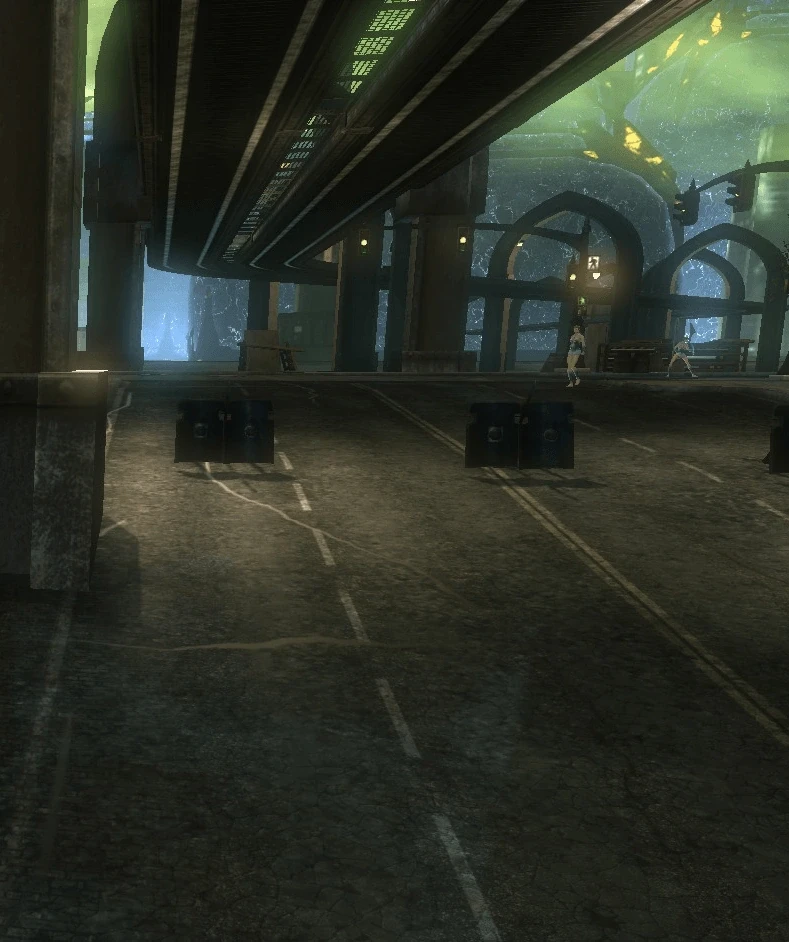 Enemy fortification at the bridge