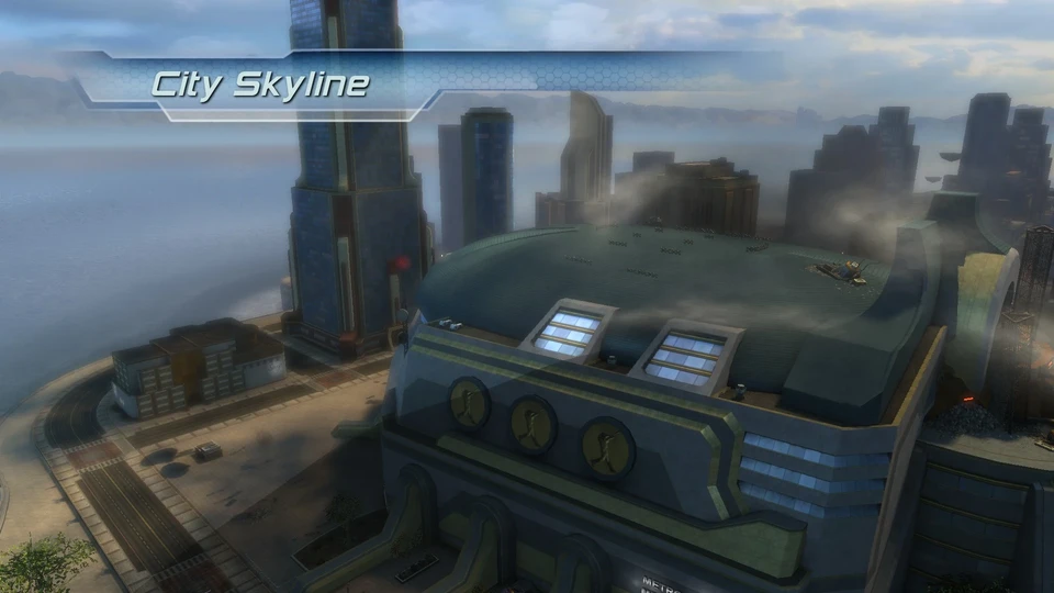 Metrodome Skyline