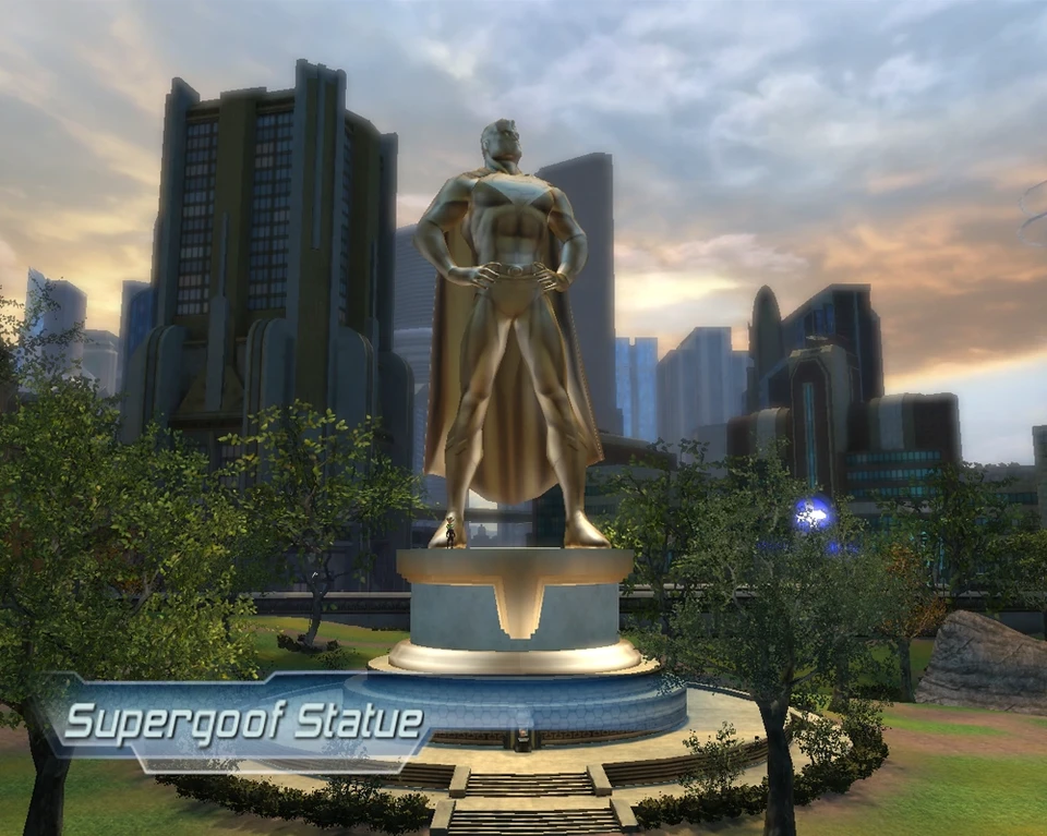 Superman Statue