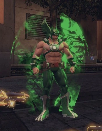 Unyielding Hawkman