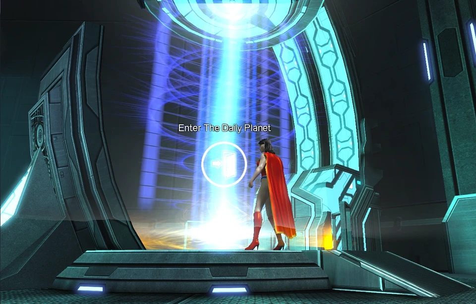 Into the Daily Planet.
