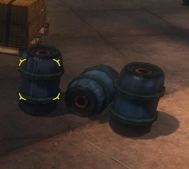 Sealed Fear Gas Barrels